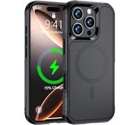 ATETEO Custodia magnetica per iPhone 16 Pro, custodia magnetica per iPhone 16 Pro da 6,3 pollici [compatibile con Magsafe] [protezione di grado militare] custodia per telefono sottile e resistente,