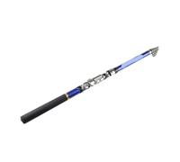 ATEUXOL Canna da Pesca Canna da Pesca al Lancio in Fibra di Vetro Mini Tipo Asta Esca Leggera Anello Guida Coda Morbida ultraportatile Sea River Lake(L,2.1 M)