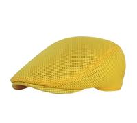 ATEUXOL Coppola Uomo Estiva Uomo Donna Cappello Berretto Strillone Regolabile edera Piatto Cabbie Mesh Traspirante Estate