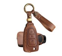 ATFIGII Custodia Chiave compatibile con Ford Focus Mk3 Transit CMax Tourneo Custom Nugget Fiesta Mk8 Guscio per la chiave B Marrone