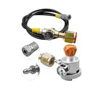 ATFVRXBEO Compatibile con l'adattatore di Ricarica CO2 for Macchina for bibite B23B con manometro e Cavallo, Accessori a Collegamento rapido