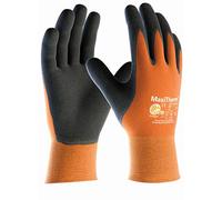 ATG 30-201HCT MaxiTherm, guanti protettivi per il freddo, colore arancione/grigio, 10 (XL)