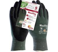 ATG 34-8743 MaxiFlex CutTM Guanto anti-taglio, Livello 3B, Grigio/Verde, Taglia 8