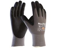 ATG 42-874/08 Guanti di Sicurezza, Grigio/Nero, 8