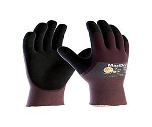 ATG 56425-09B MaxiDry - Guanti temprati a 3/4, per lavori di precisione, taglia L