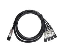 ATGBICS CAB-Q-4S-100G-5M-C cavo InfiniBand e in fibra ottica QSFP28 SFP28 Nero NEW