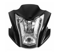 ATGCBCAUF Fari Anteriori per Moto per ER6N 2012 2013 2014 2015 Cupolino Faro Anteriore per Moto Cupolino Faro Anteriore Faro Anteriore Moto(Black)