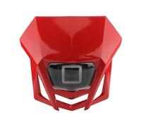 ATGCBCAUF Fari Anteriori per Moto per Suzuki DRZ RMZ RM 85 125 250 Faro Anteriore A LED 12V per Moto Carenatura per Faro da Motocross Faro Anteriore Moto(Red)