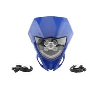 ATGCBCAUF Fari Anteriori per Moto per Y&amaha WR YZ 250 450 Faro Anteriore A LED per Moto Cupolino Faro Faro Anteriore per Moto Faro Anteriore Moto(Blue)