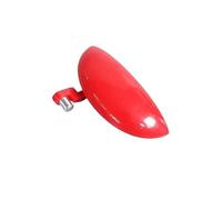 ATGCBCAUF Maniglia Esterna Per Portiera Anteriore E Posteriore Per Geely Per Panda Colore Rosso Bianco Grigio Argento (Red painted,Front right)