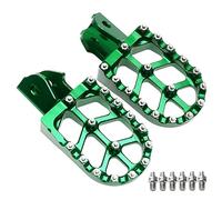 ATGCBCAUF per Sur-Ron Light Bee X/S Moto Pedane CNC Montaggio Pedali Refit Staffa Elettrico Dirt Bike (Verde)