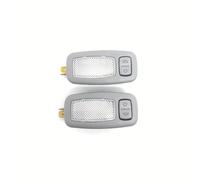ATGCBCAUF Plafoniera Interna Auto Per Hyundai 2011-2015 I45 YF Per Sonata Per Elantra 2 Pezzi Luce Di Lettura Interna Lampada Da Toeletta LH RH Grigio