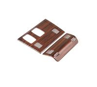 ATGCBCAUF Plafoniera Interna Auto Per X1 E84 2011-2015 2 Pezzi Nero Venatura Legno ABS Auto Tetto Luce Lettura Copertura Telaio Rifinitura(Pine Wood Grain)