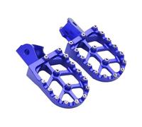 ATGCBCAUF Poggiapiedi Moto Elettrico CNC Pedali Staffa per Sur-Ron Light Bee X E Light Bee S (Blue)