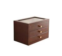 ATGQBCF Scatola Porta Gioie Portagioie Legno Grande Capacità Semplice E Moderno Con Cassettiera Multistrato Regali Gioielli Antiossidazione Portagioie Da Viaggio(3)