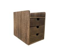 ATGQBCF Scatola Porta Gioie Scatola Portaoggetti Scrivania Stile Cassetto Articoli Vari Smistamento Portagioie Legno Massello Cosmetici Portagioie Da Viaggio(3)