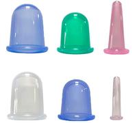 ATGRS Set di coppettazione in silicone per massaggio sottovuoto per il corpo - Riduttore anti-invecchiamento delle rughe per agopuntura cinese