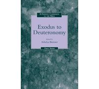 Athalya Brenner-Idan Feminist Companion to Exodus to Deuteronomy (Tascabile)