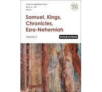 Athalya Brenner-Idan Samuel, Kings, Chronicles, Ezra-Nehemiah (Tascabile)