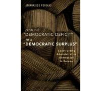 Athanasios Psyg From the "Democratic Deficit" to a "Democrati (Copertina rigida)