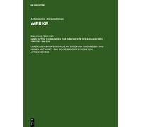 Athanasius Alex Brief des Arius an Euseb von Nikomedien und d (Copertina rigida)