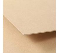 AtHaus® 1x Pannello MDF 3mm | Pannelli di legno sottili per il fai-da-te | Ideale per laser, router CNC, trafori, seghetti da traforo, modellismo | Tagli disponibili a scelta: 80x60 cm