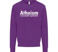 Atheismo Un'Organizzazione Non Profit Felpa Jumper Per Bambini Atei