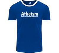 Atheismo Un'Organizzazione Non Profit T-Shirt Ringer Uomo FotL