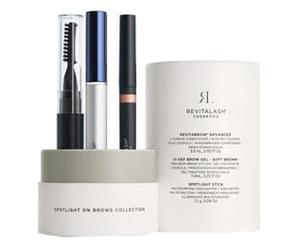 ATHENA COSMETICS B.V. REVITALASH SPOTLIGHT ON BROWS COLLECTION 2026 1 HI-DEF BROW GEL SOFT BROWN + 1 REVITABROW ADVANCED + 1 SPOTLIGHT STICK CREMA ILLUMINANTE MULTIFUNZIONE