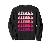 Athena First Name Minimalist Design Felpa