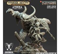 Athena - Mitologia Greca - Tabletop Fantasy DnD Dei