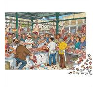 Athens Varvakios Agora Meat Hook Swing Puzzle in Legno Impermeabile Puzzles Da 1000 Pezzi Per Adulti Impossibili Giochi Educativi