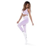 Athleas Samira Leggings Sportivi Donna Vita Alta a V Incrociata Pancia Piatta e Scrunch Push-up Glutei con Squat Proof