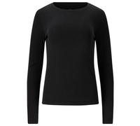 ATHLECIA - Women's Lenga Rib L/S Tee - Maglia a manica lunga 36 nero