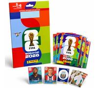 ATHLEJOY Set Di Base XXL Per I Mondiali 2026, Adesivi Originali Panini Con 35 Adesivi E 6 Speciali Extra Da Collezionare E Scambiare, Campionato Del Mondo