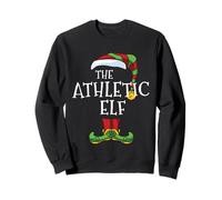 Athletic Elf Family Matching Christmas Group Gift Pajama Felpa