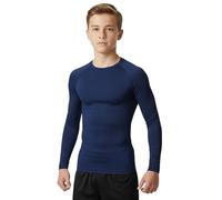 Athletic Sportswear Maglia Termica Bambino Maniche Lunghe - Sottomaglia Tecnica Compressione per Calcio, Sci, Scuola - Intimo Sportivo Invernale
