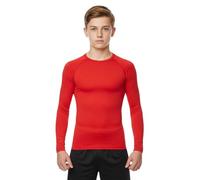 Athletic Sportswear Maglia Termica Bambino Maniche Lunghe - Sottomaglia Tecnica Compressione per Calcio, Sci, Scuola - Intimo Sportivo Invernale
