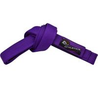 Athletics Gear AG Cintura da karate per arti marziali, 100% cotone con cuciture multiple, per BJJ, Judo, Taekwondo e Karate (viola, 280 cm)