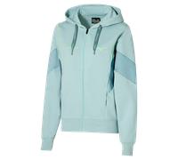 ATHLETICS MIZUNO SWEAT JACKET Cloud blue Donna TagliaL