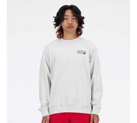 New Balance Athletics Premium Logo Sweatshirt Bianco L Uomo