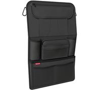 ATHLON TOOLS Organizer per seggiolino auto con supporto integrato per tablet - retro rinforzato - con astuccio extra - per business e bambini - progettato ad Amburgo