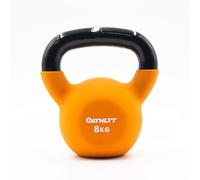 Athlyt Kettlebell in neoprene, 8 kg - Peso rivestito per allenamento e home gym