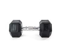 Athlyt Manubrio esagonale gommato, 10 kg - Manubrio per allenamento e home gym