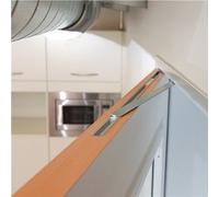 Athmer Porti - Limitatore di apertura della porta B 720-1110 mm, telaio in legno e metallo, 120 gradi