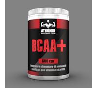 Athomik by Ultimate Italia - BCAA + 600 cpr - Integratore alimentare di aminoacidi ramificati con vitamine e Ca-HMB