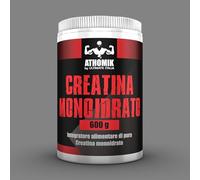 Athomik by Ultimate Italia - Creatina monoidrato - 600g - Integratore alimentare di pura creatina monoidrato