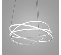 ATIA S/G - LAMPADARIO A SOSPENSIONE BIANCO A LED D.100CM 3000K 9500LM120W DIMMERABILE
