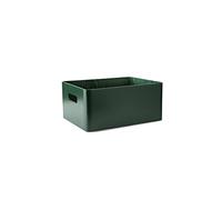Atipico Contenitore in Legno Arigatoe cm. 30x40xh.17,5-Verde Muschio,