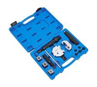 ATIVLB Utensili di dilatazione manuale con cassetta degli attrezzi, set di attrezzi per bordatura, dispositivo idraulico mobile per tubi dei freni, tubi e impastatrice